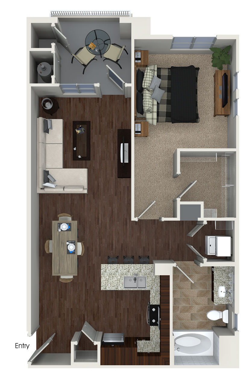 A2 floor plan