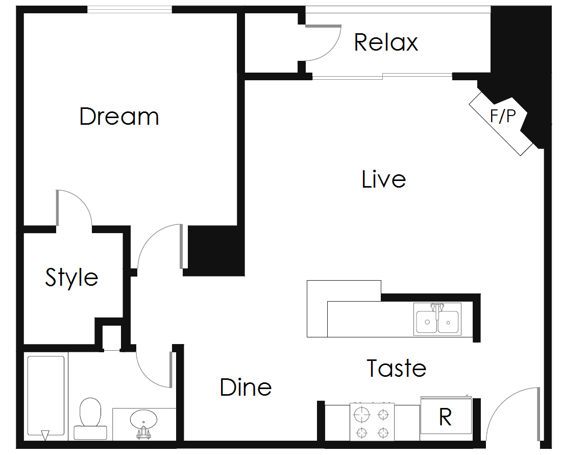 A4 floor plan