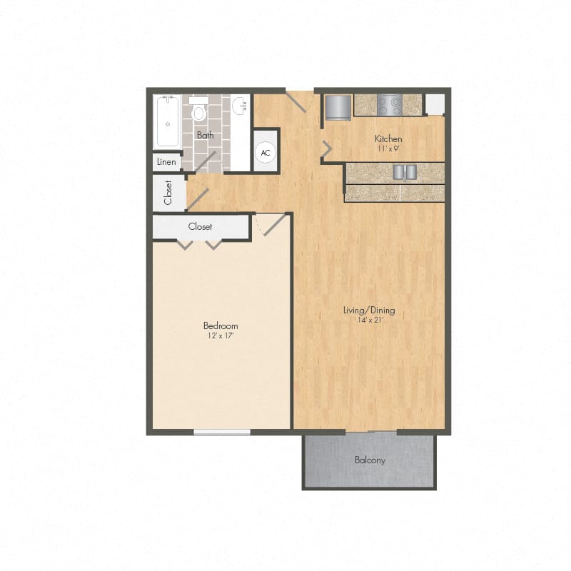 A1 floor plan