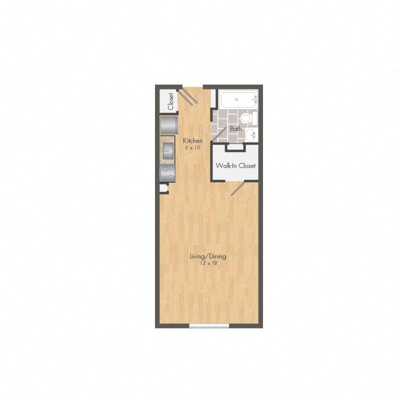 E1 floor plan