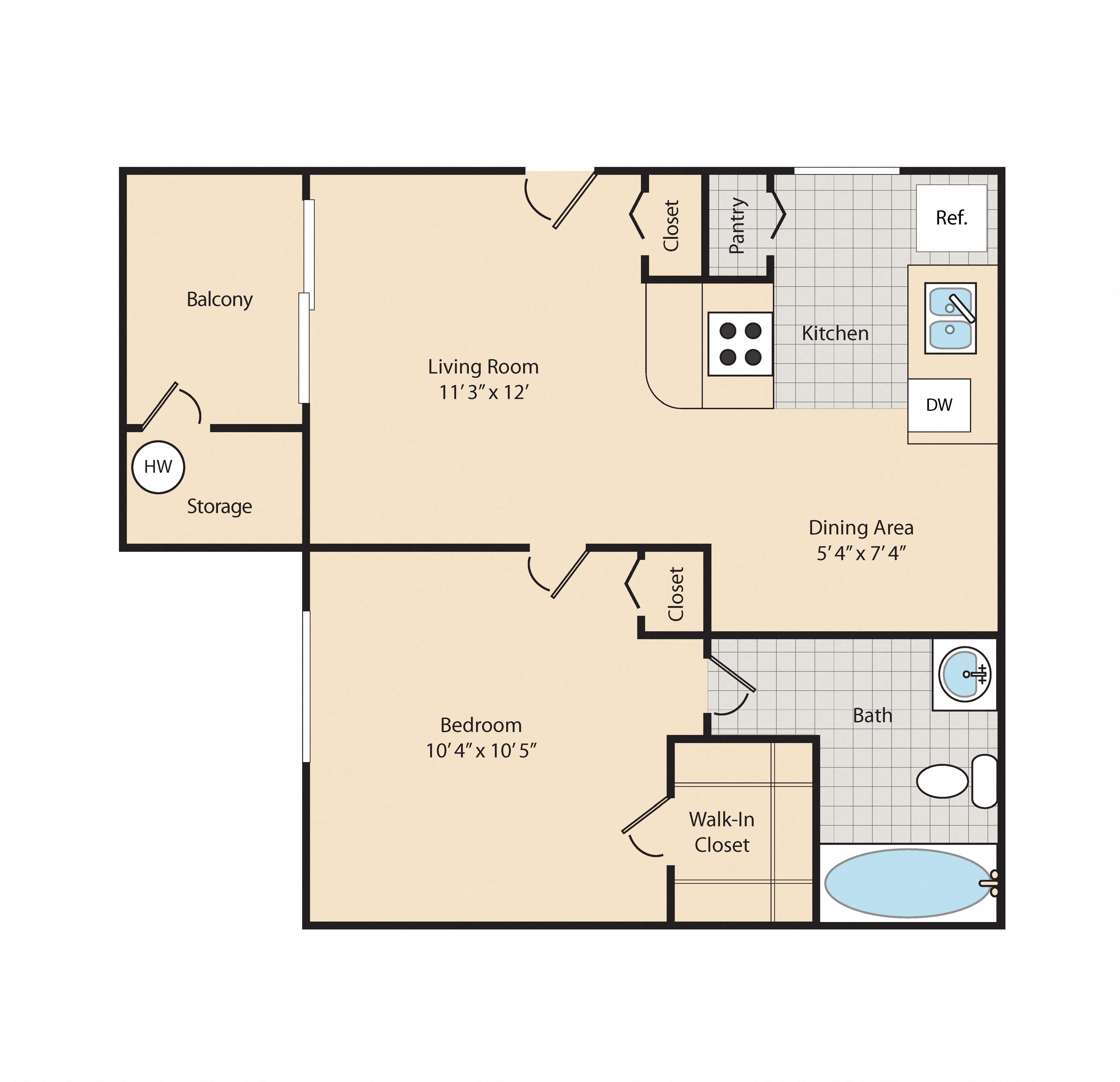 A1 Premier floor plan