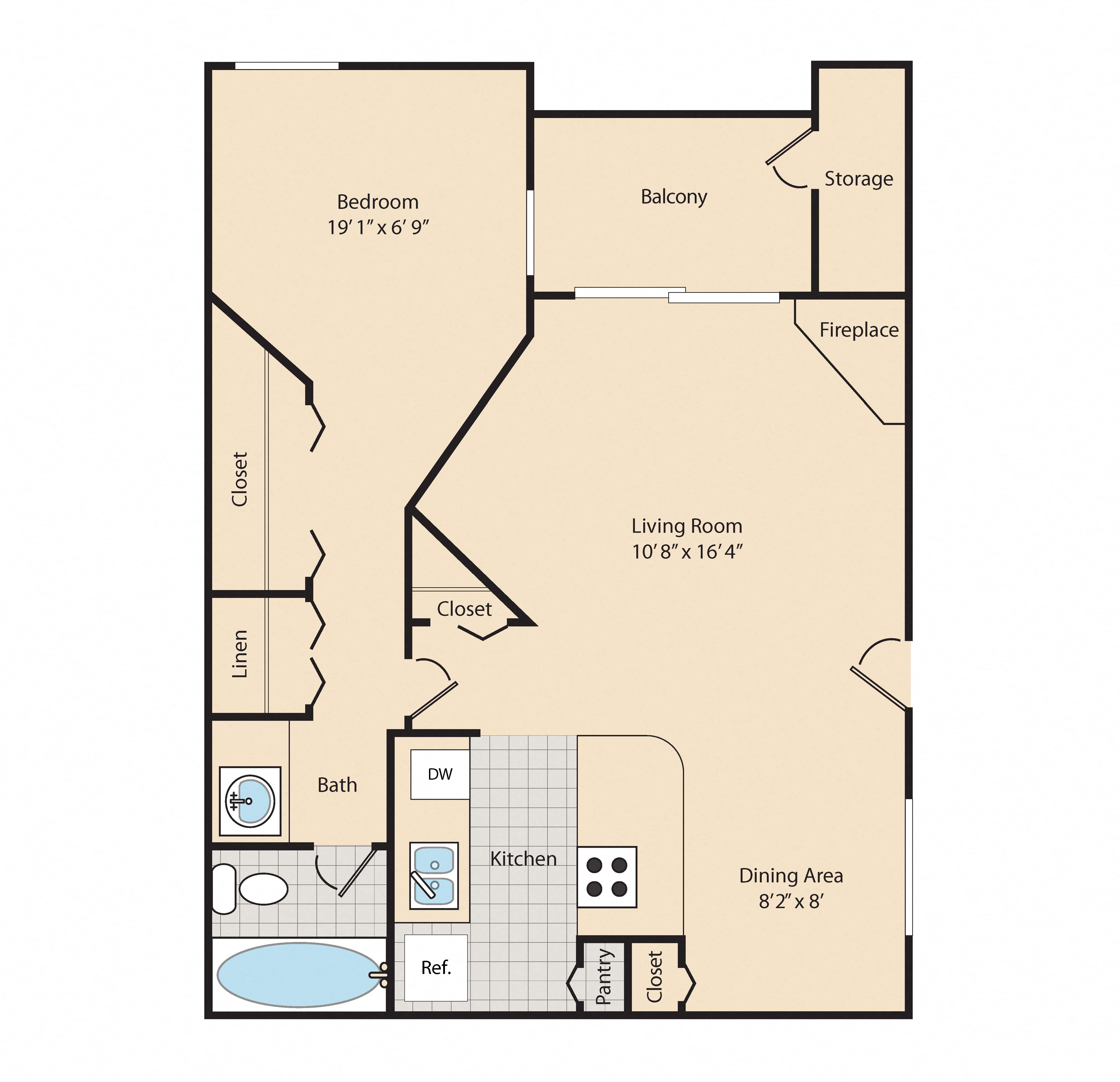 A2 Premier floor plan