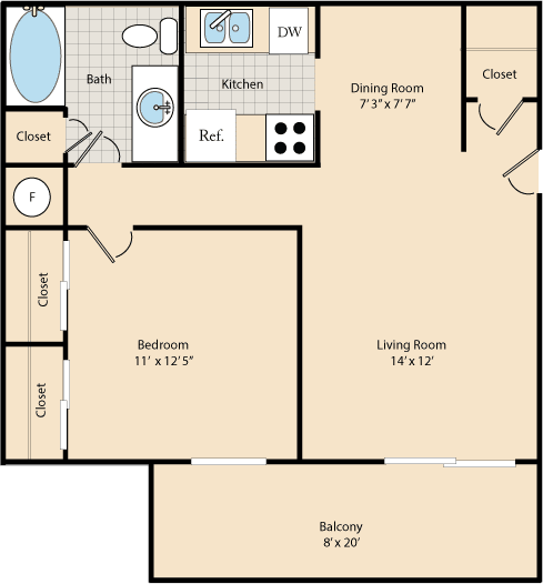 The Elm floor plan