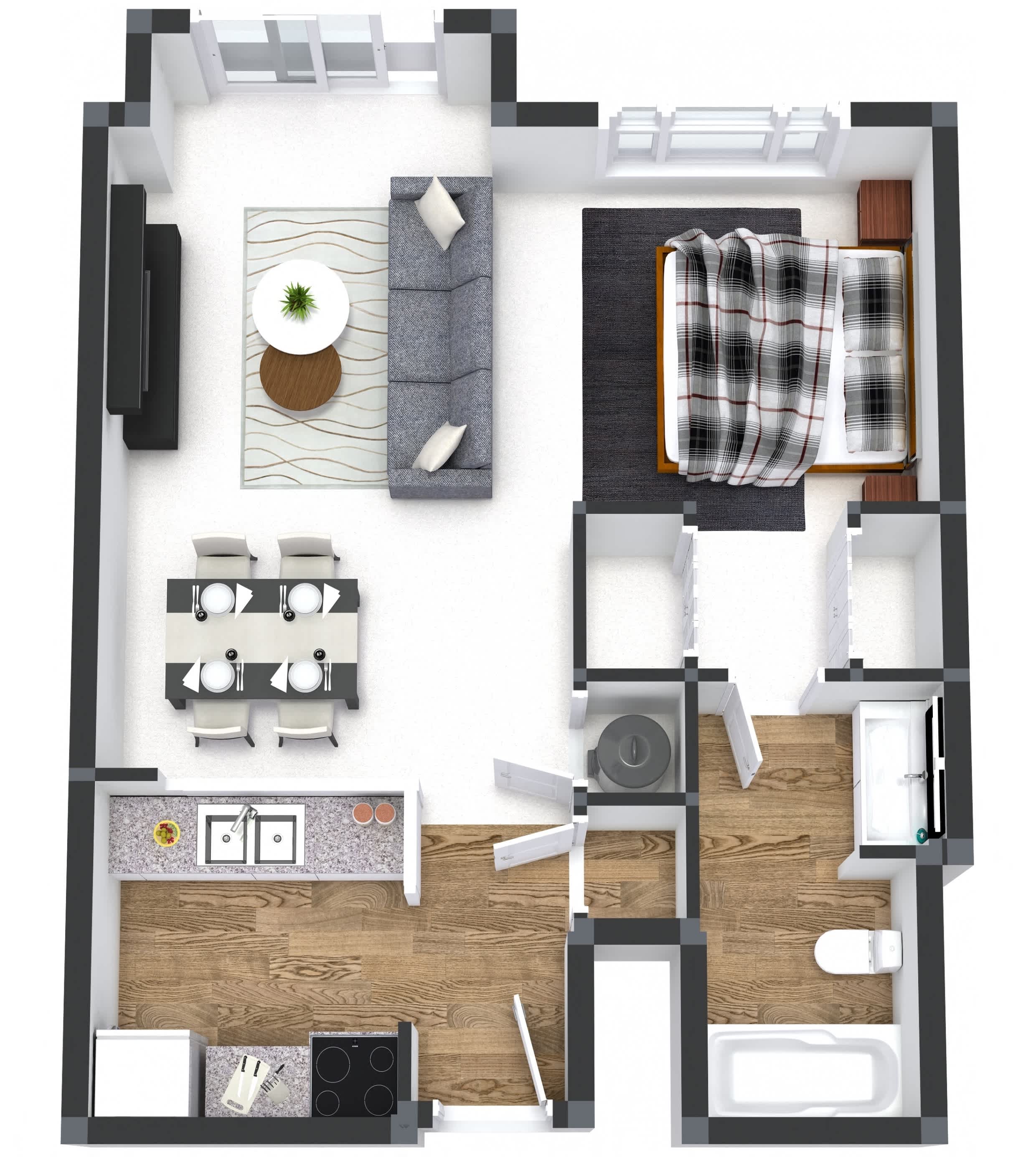 Studio floor plan