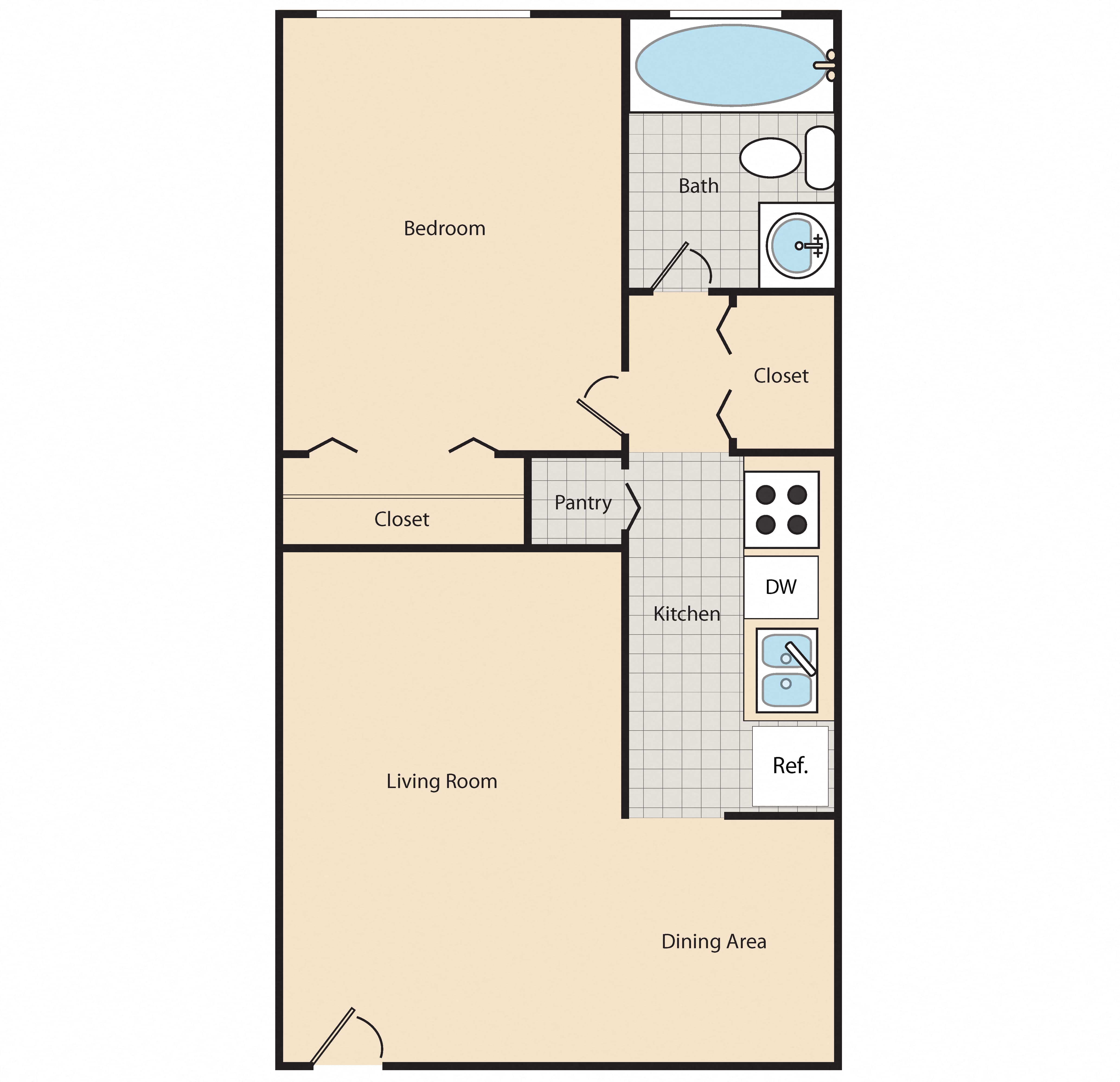 Orchid floor plan