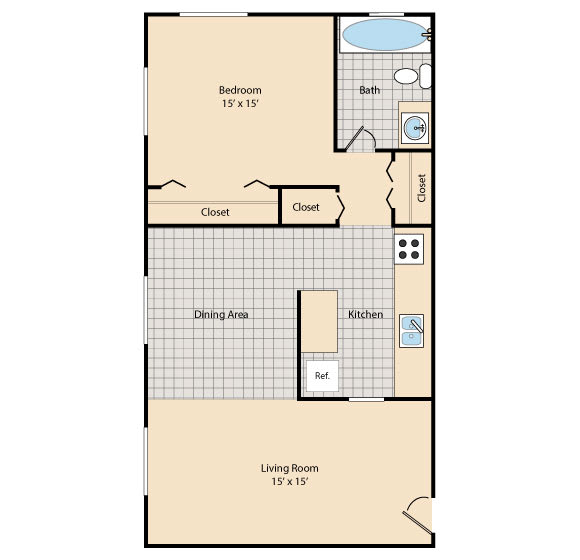 Hydrangea floor plan