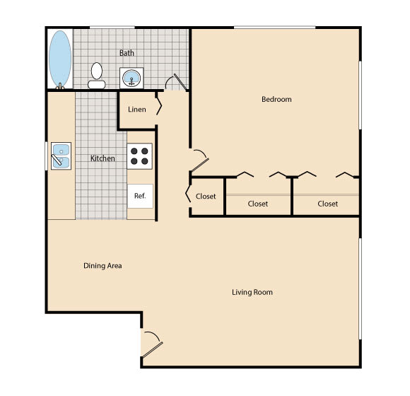 Lily floor plan