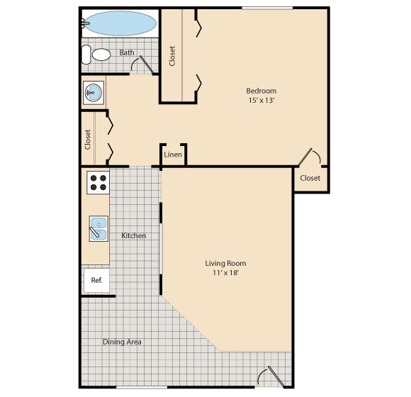 Violet floor plan