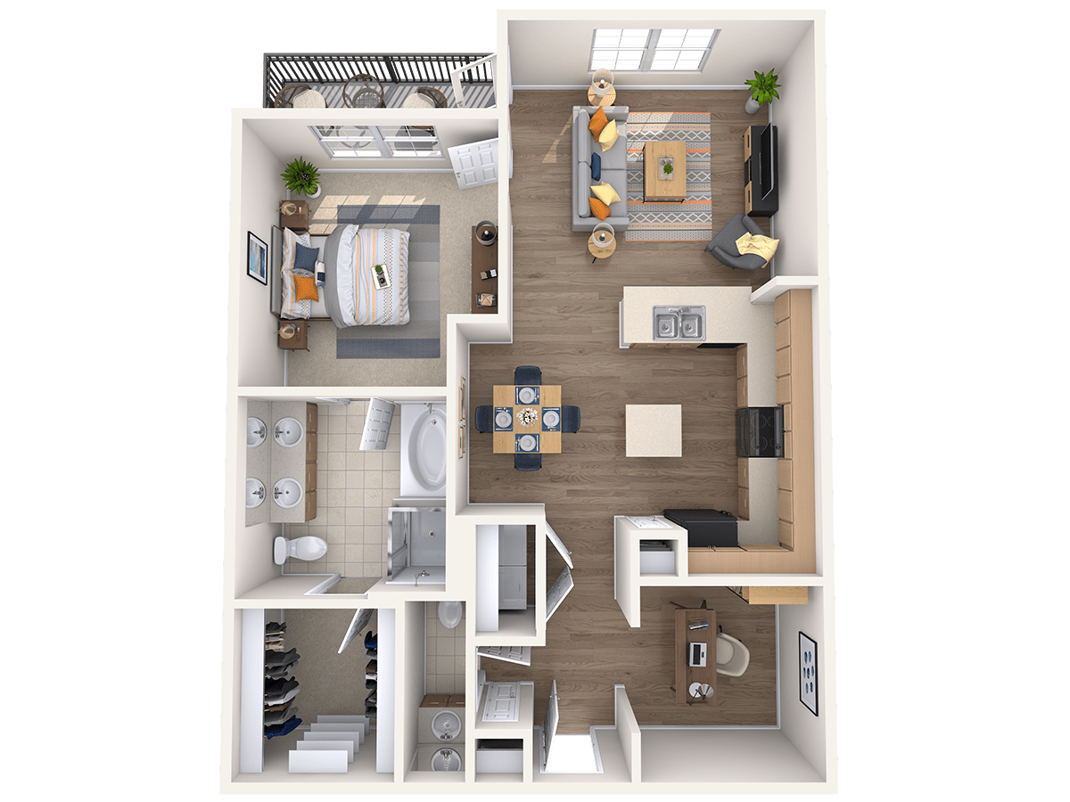 A6 floor plan