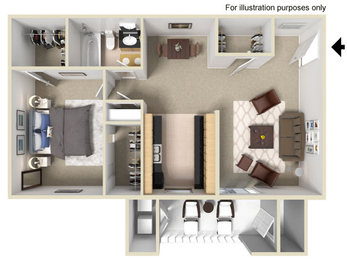A1 floor plan