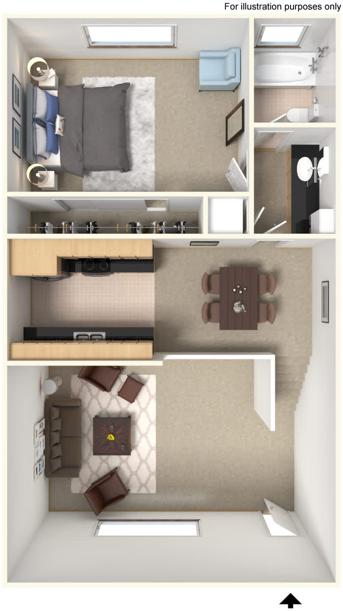 A1 floor plan