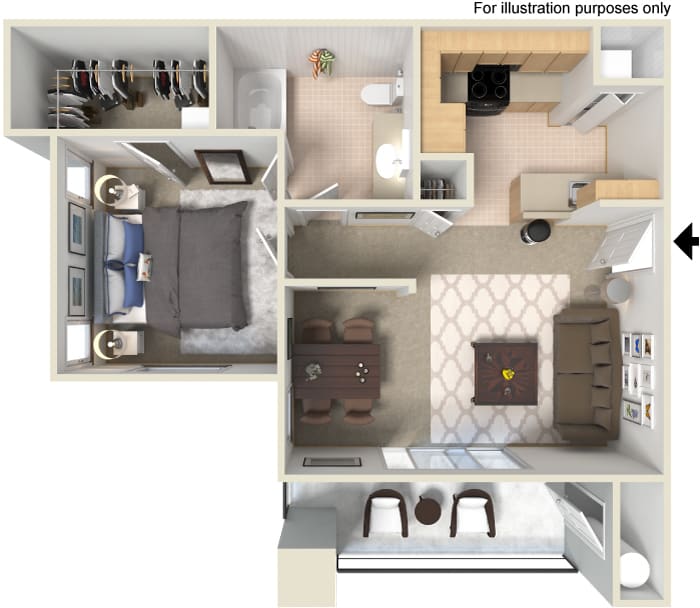 A1 floor plan