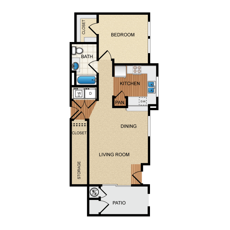 A1 floor plan