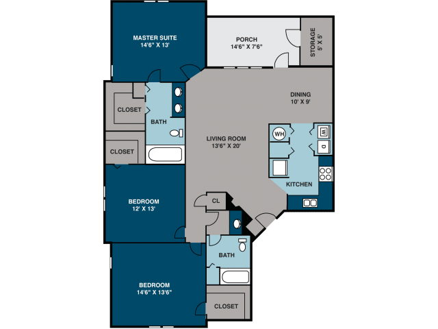 The Calliope floor plan
