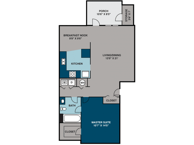 The Coach floor plan