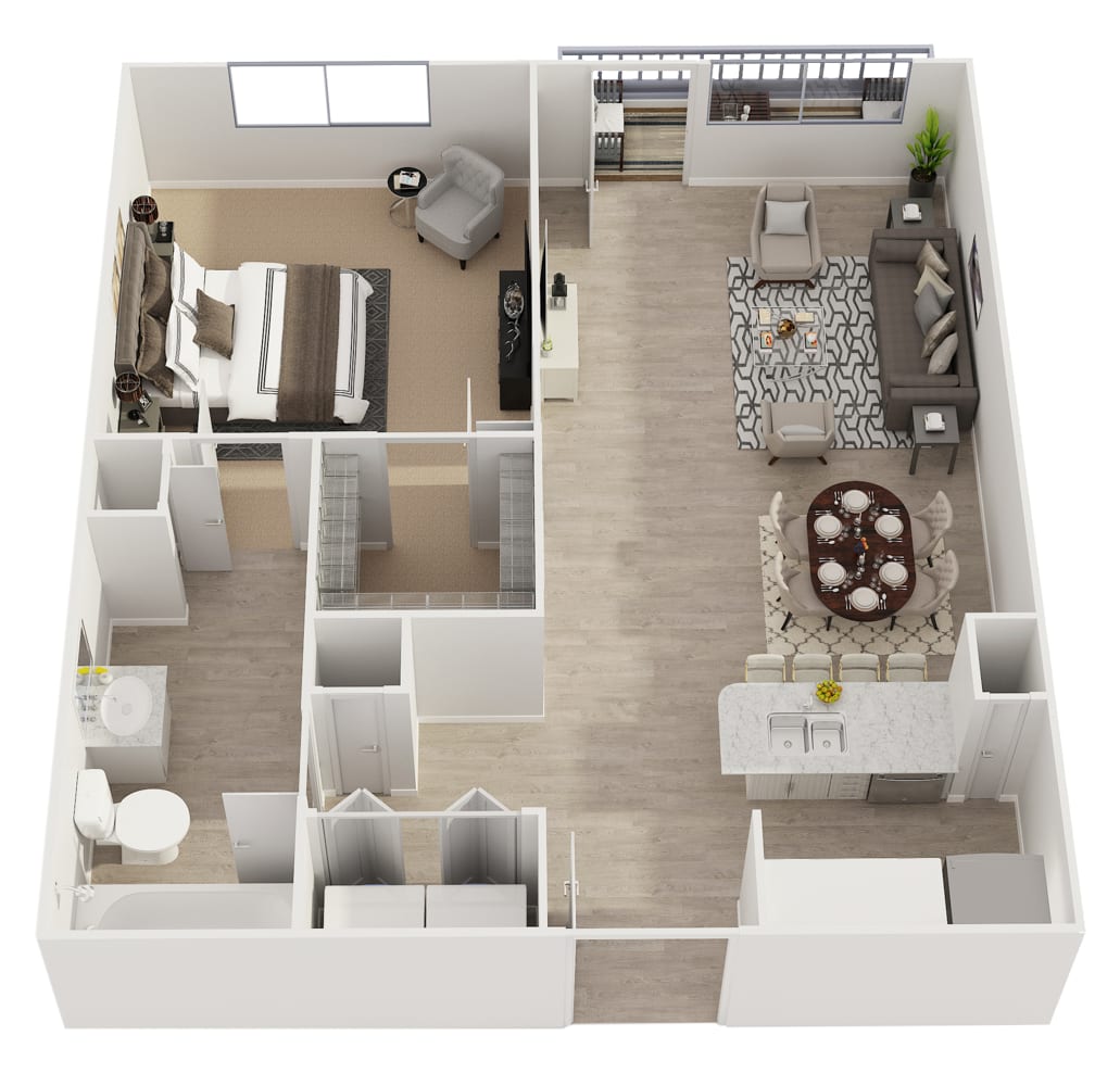 A1 floor plan