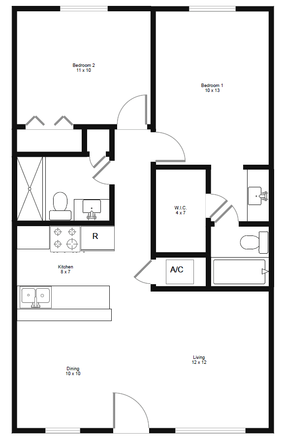 B1 floor plan