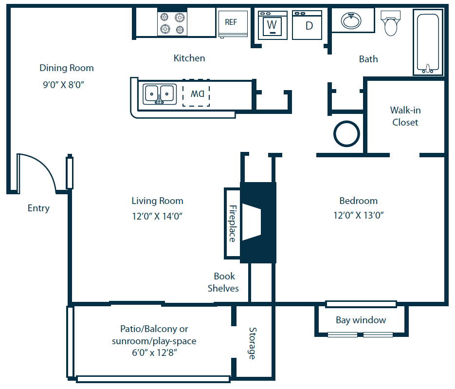 A1 floor plan