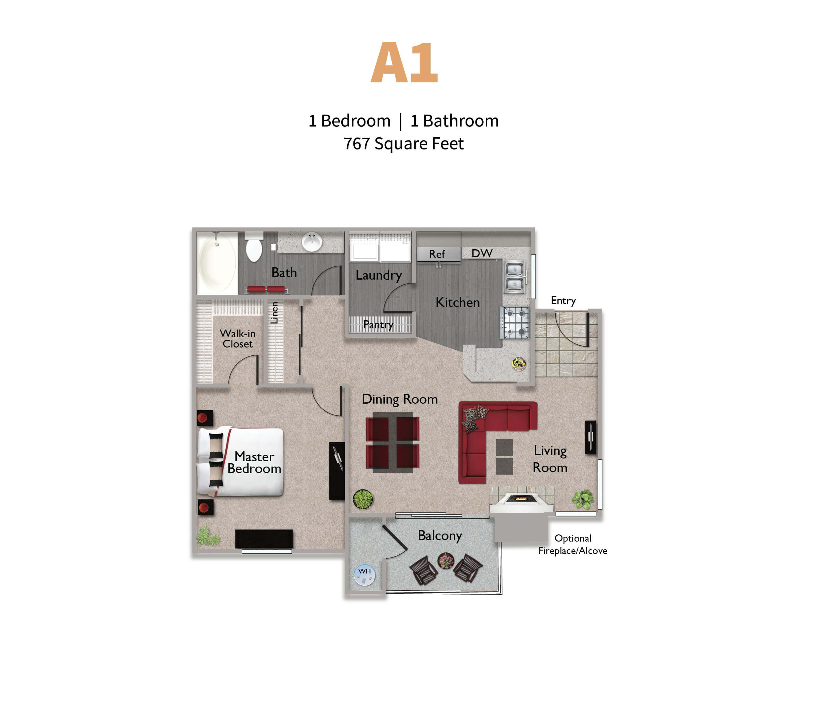 A1 floor plan
