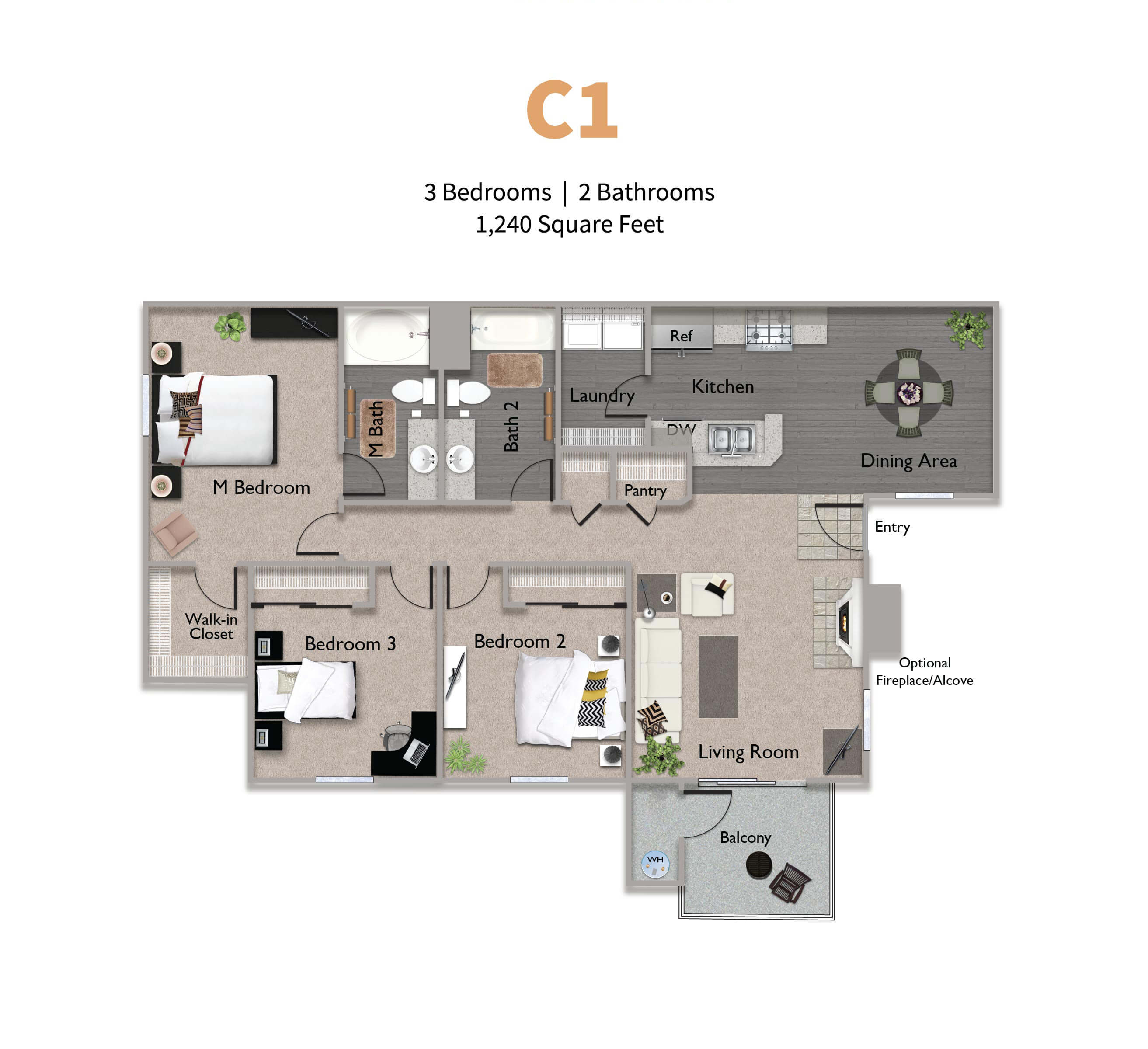 C1 floor plan