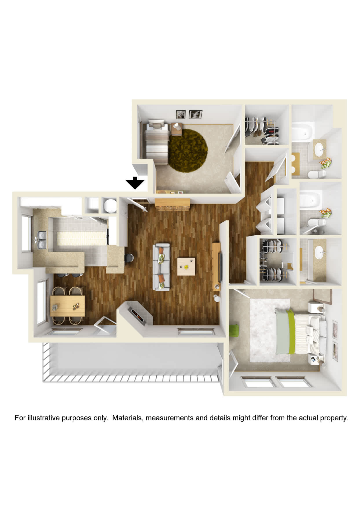 B2 floor plan