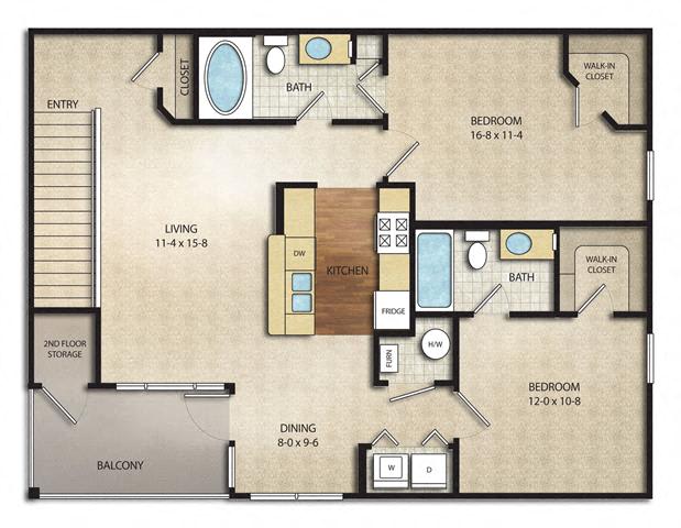 Crestview floor plan