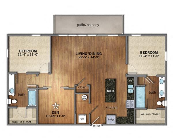 #329HL floor plan