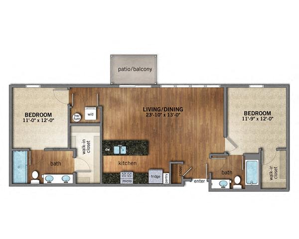 #186HM floor plan