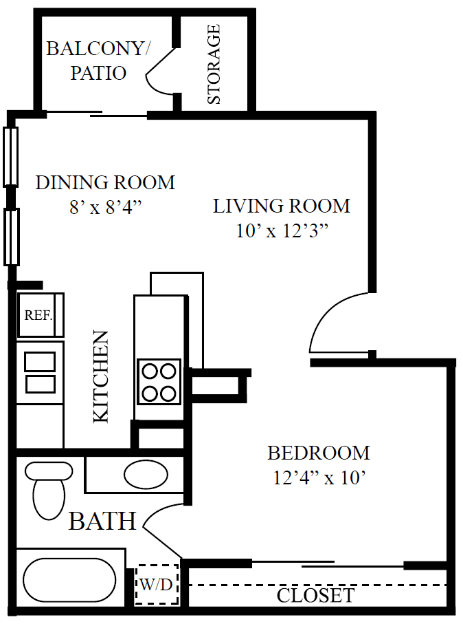 A1 floor plan