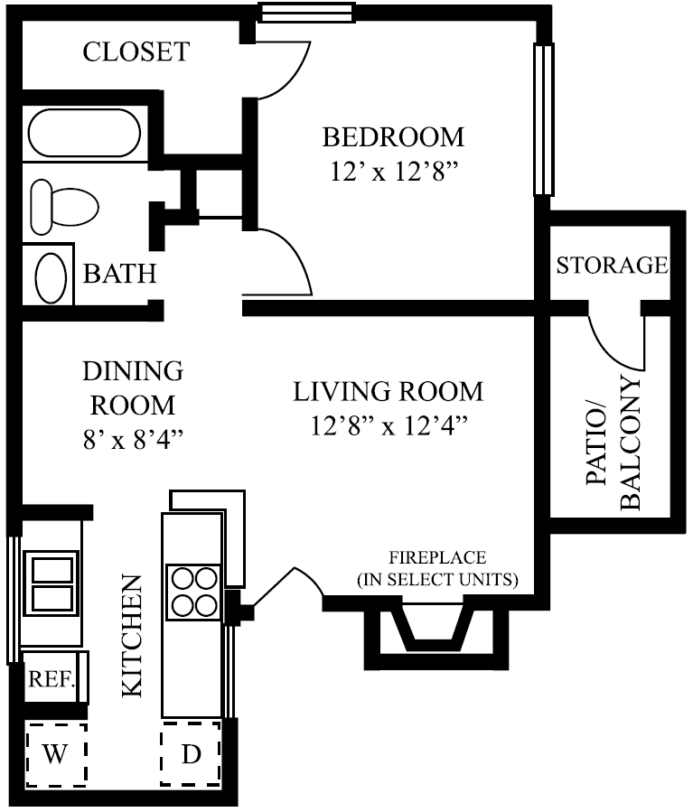 A2 floor plan