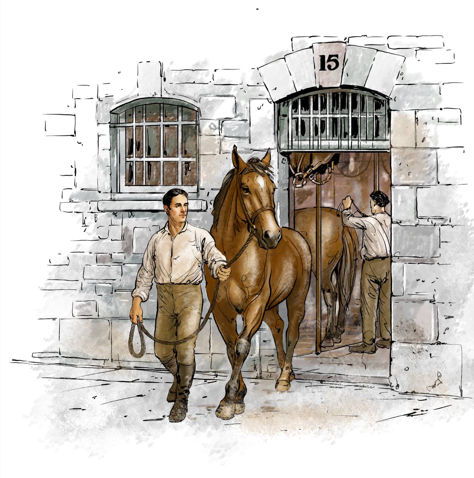Stables, Saddlery, Armoury and Summer House