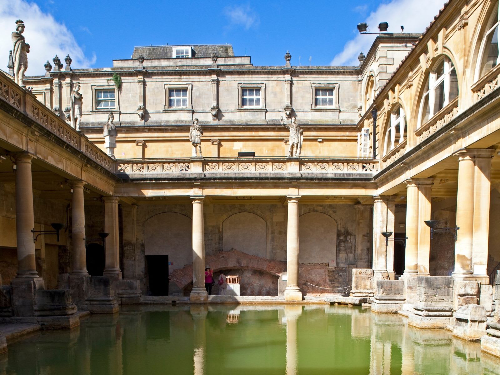 Inside The Roman Baths, Bath