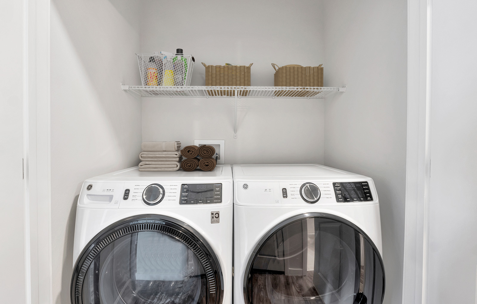 Laundry room at The Reef at Riviera