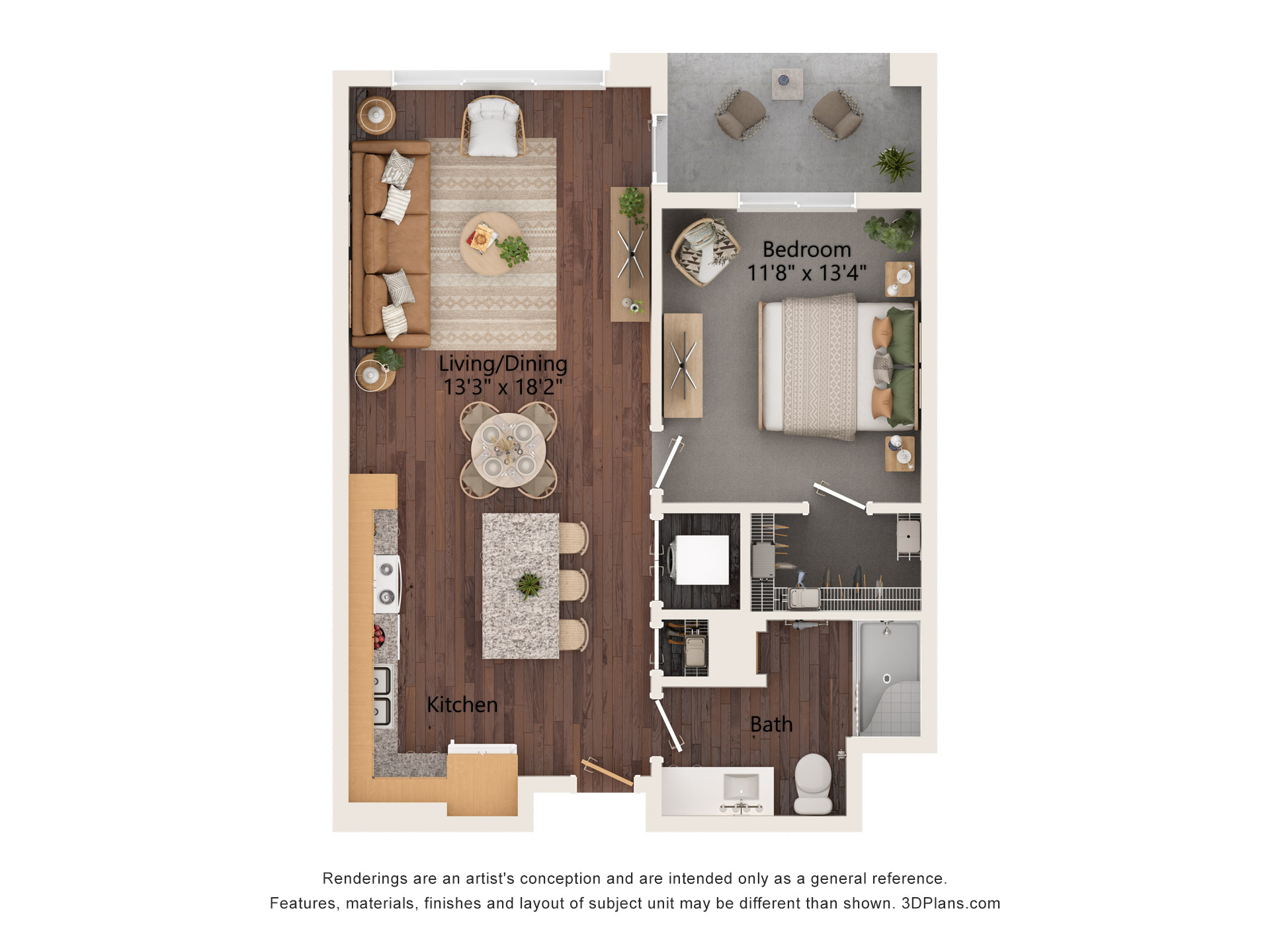 1A floor plan