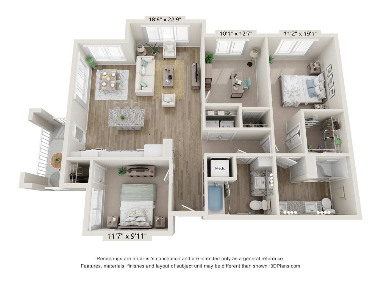 3A floor plan