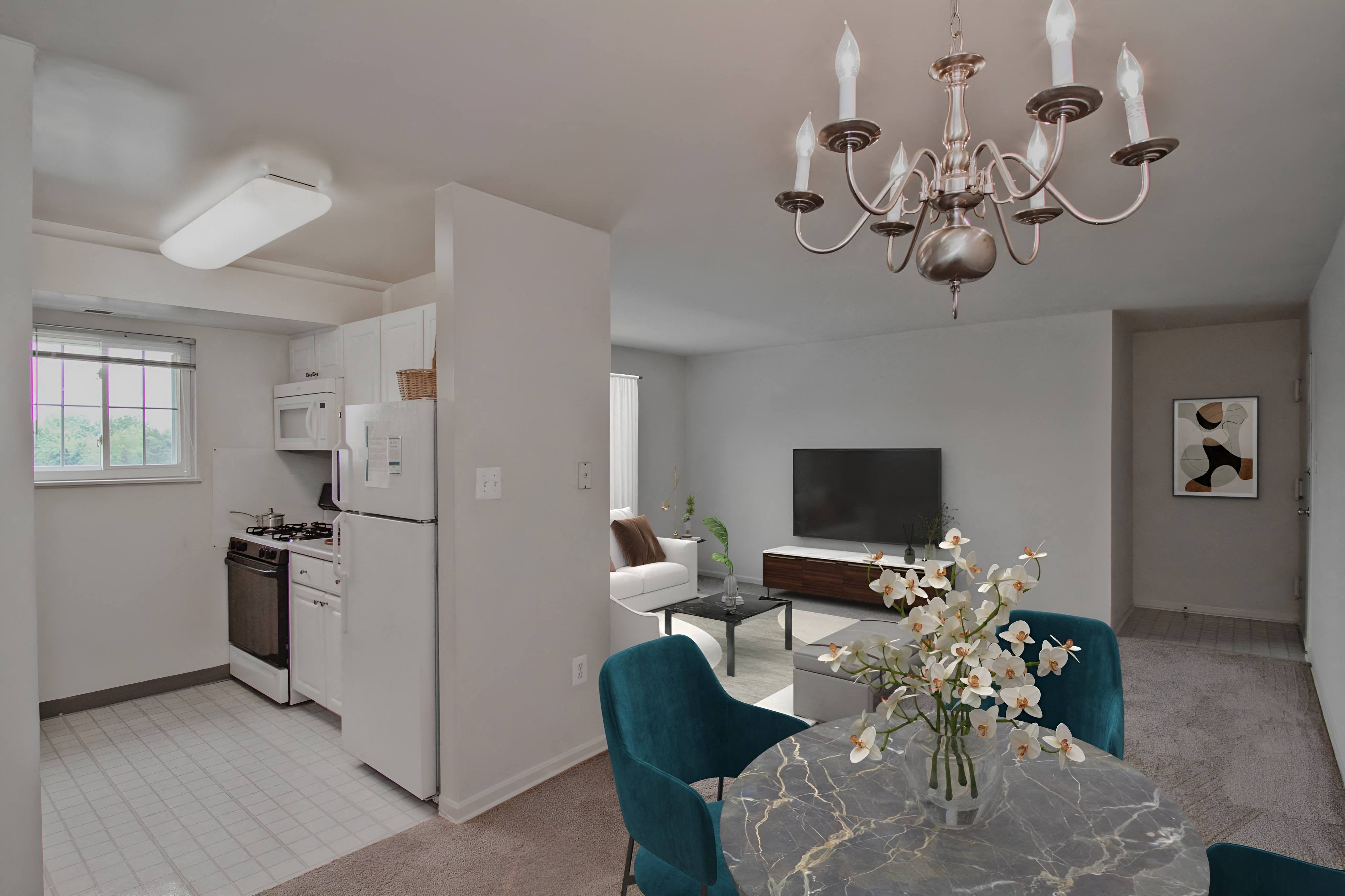 Featured apartment amenities