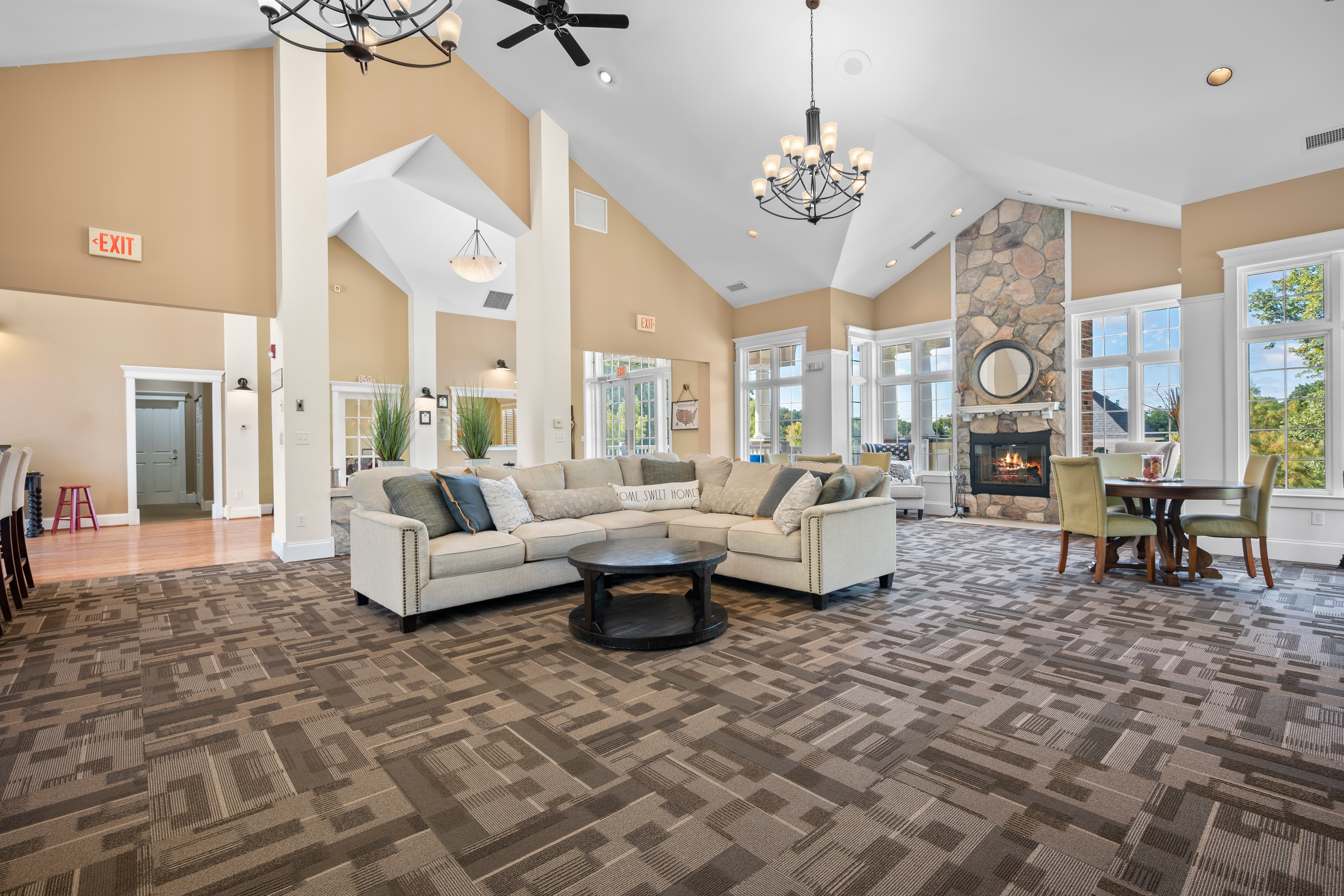 Lobby at Timberlane Apartments (2 of 2)
