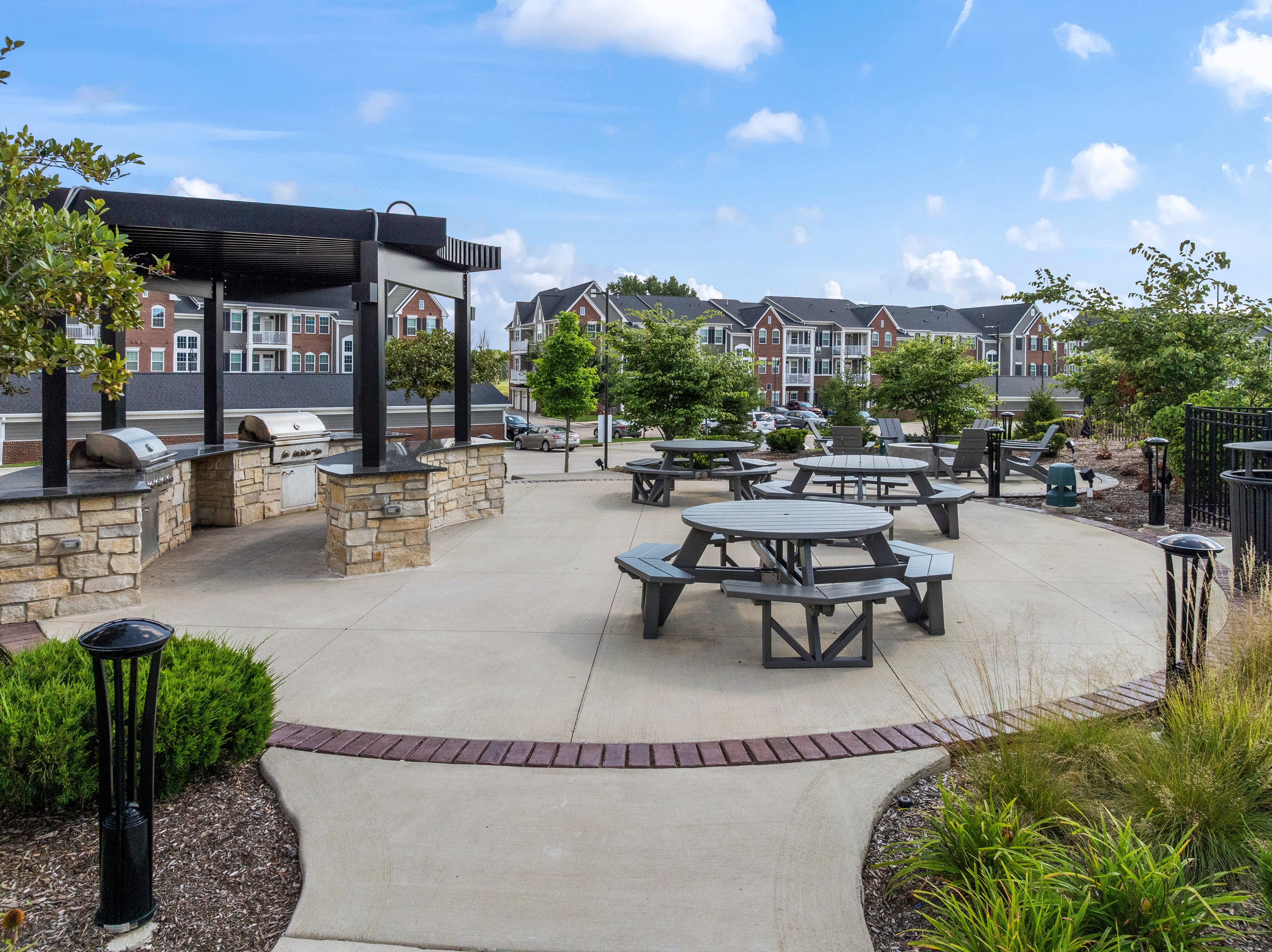 Grill area at Village Place Apartments