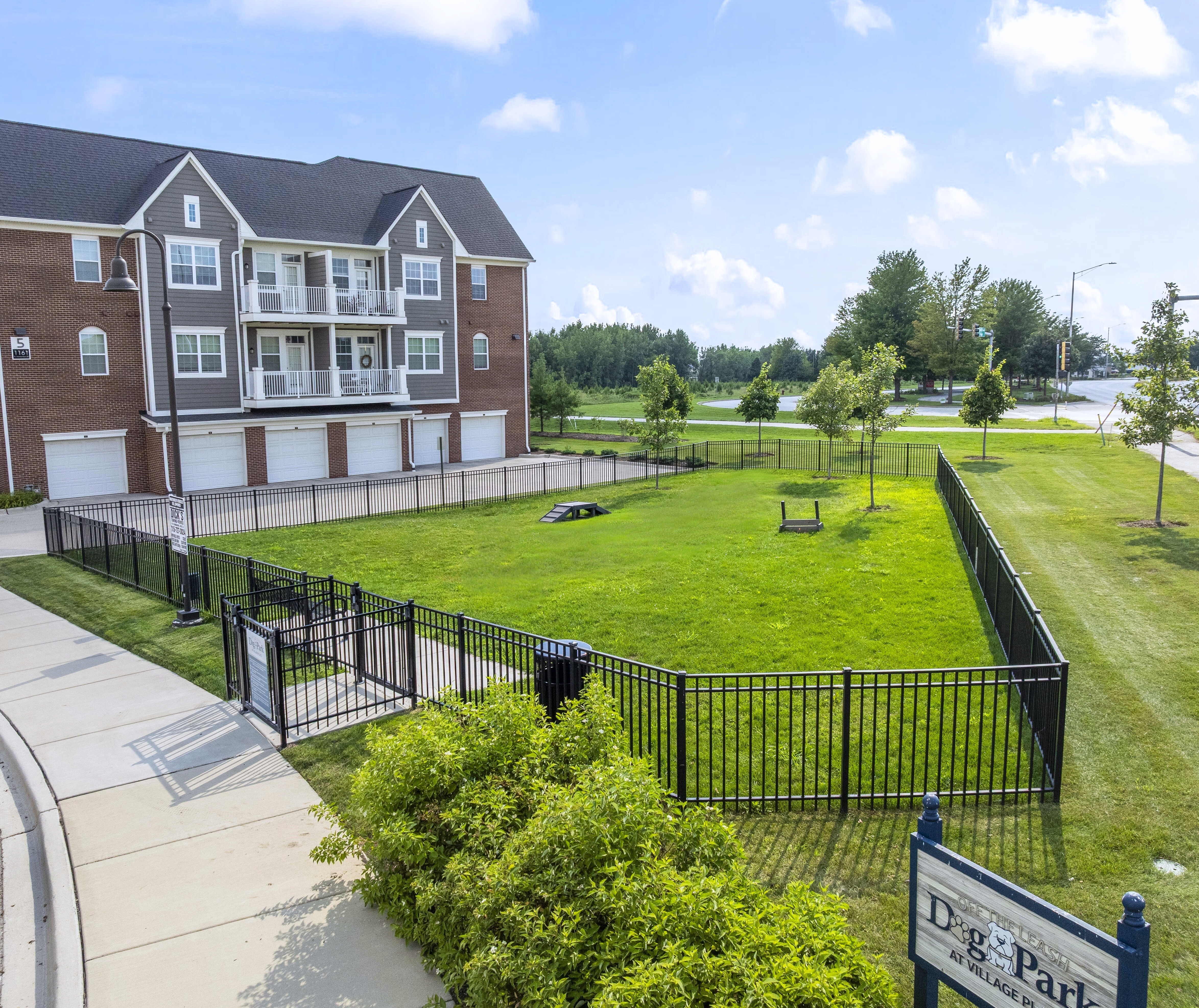 Dog park at Village Place Apartments