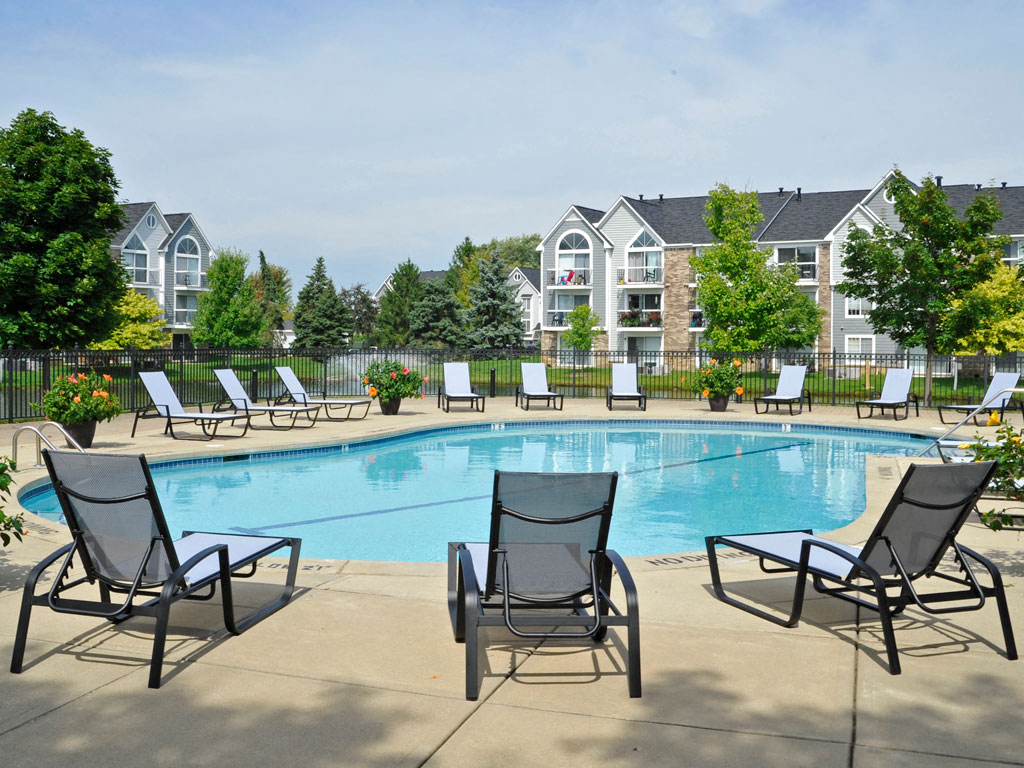 Pool at Hillside Apartments (2 of 2)