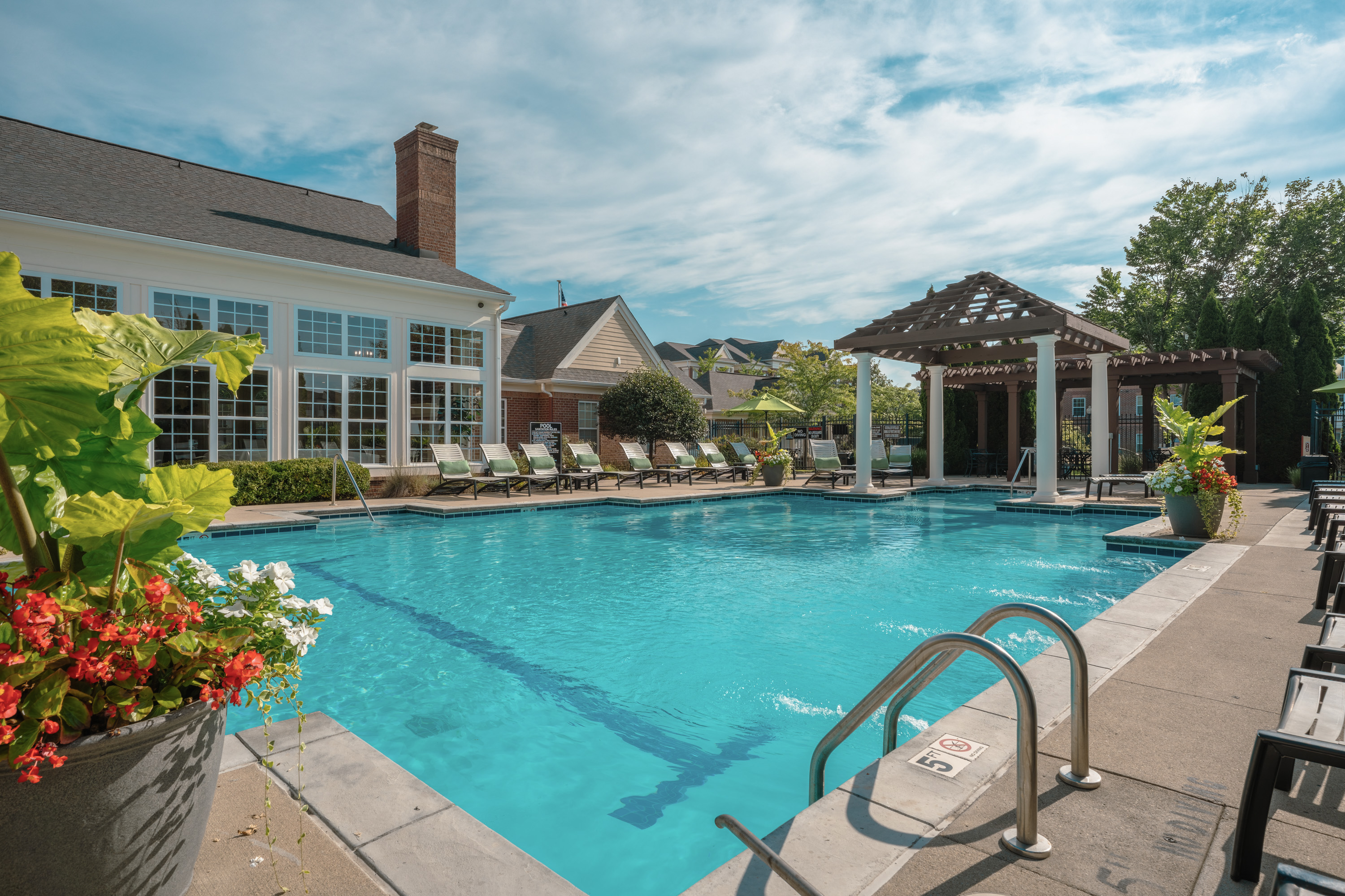 Pool at Alexandria of Carmel Apartments (1 of 6)