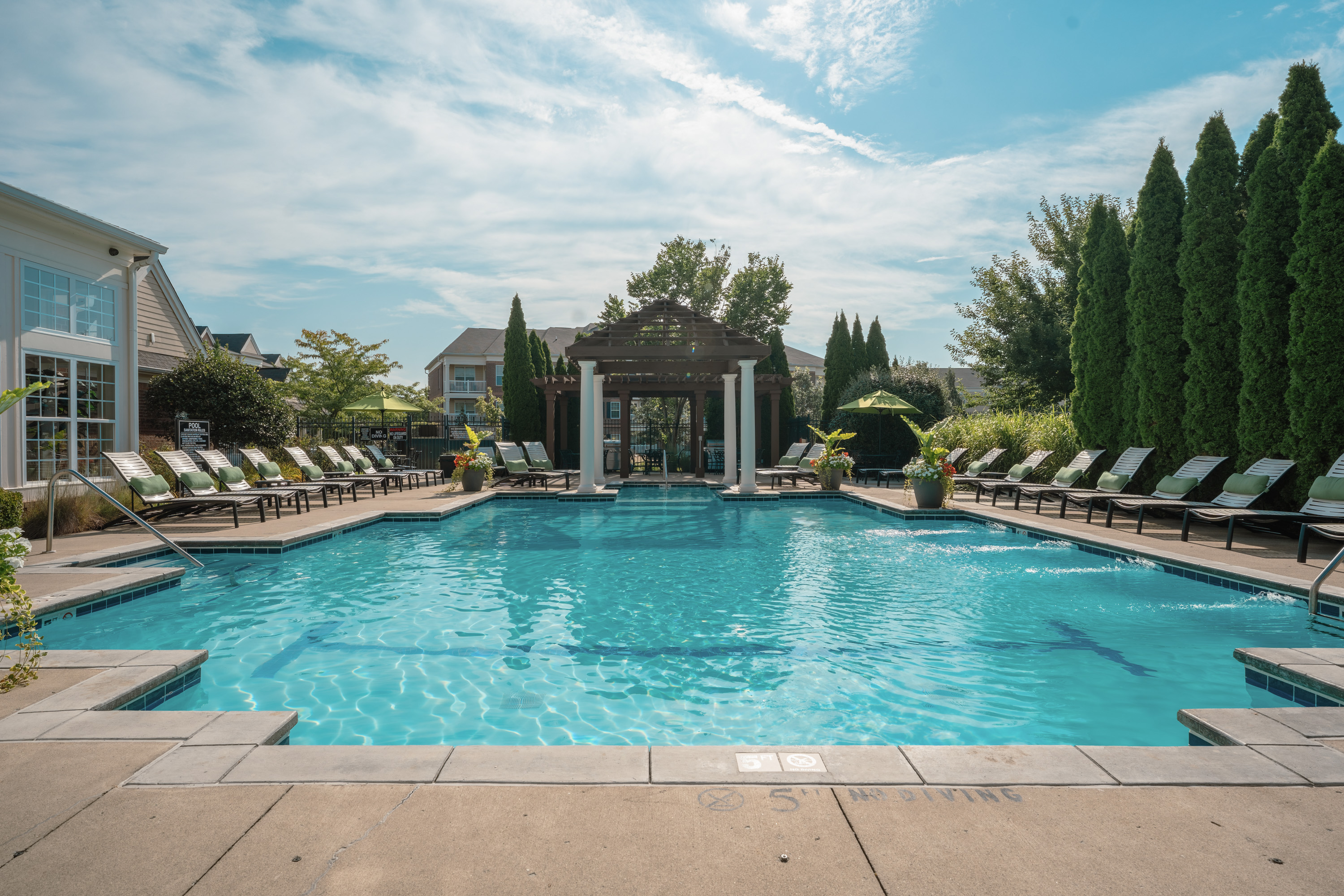 Pool at Alexandria of Carmel Apartments (2 of 6)