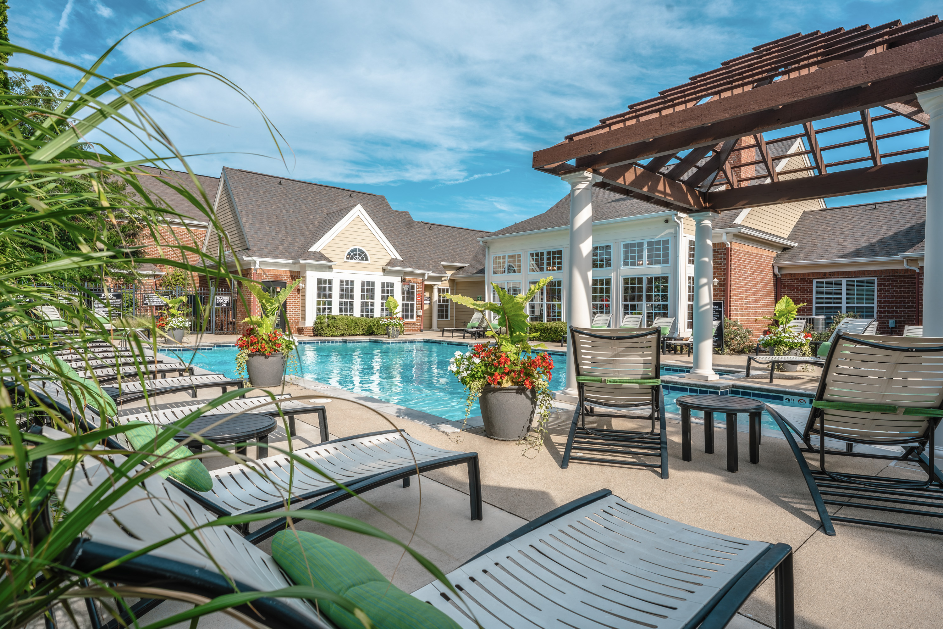 Pool at Alexandria of Carmel Apartments (5 of 6)