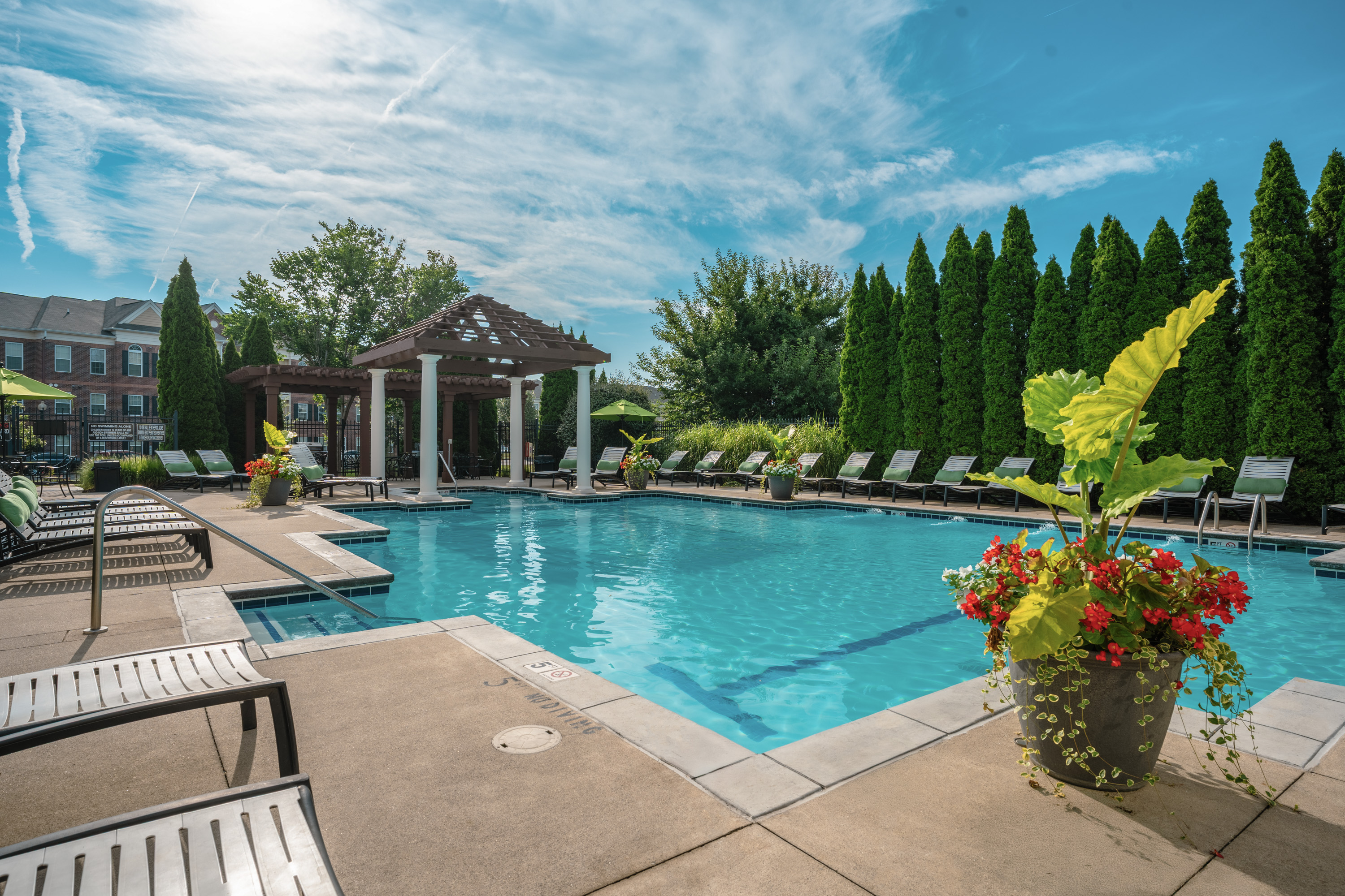 Pool at Alexandria of Carmel Apartments (3 of 6)