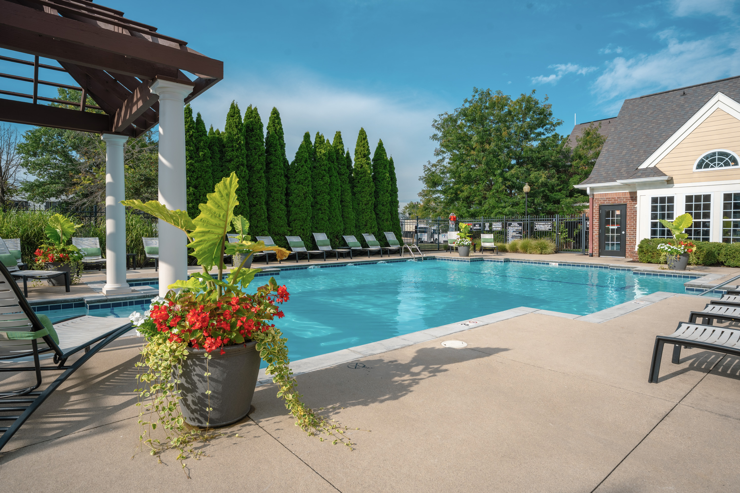 Pool at Alexandria of Carmel Apartments (4 of 6)