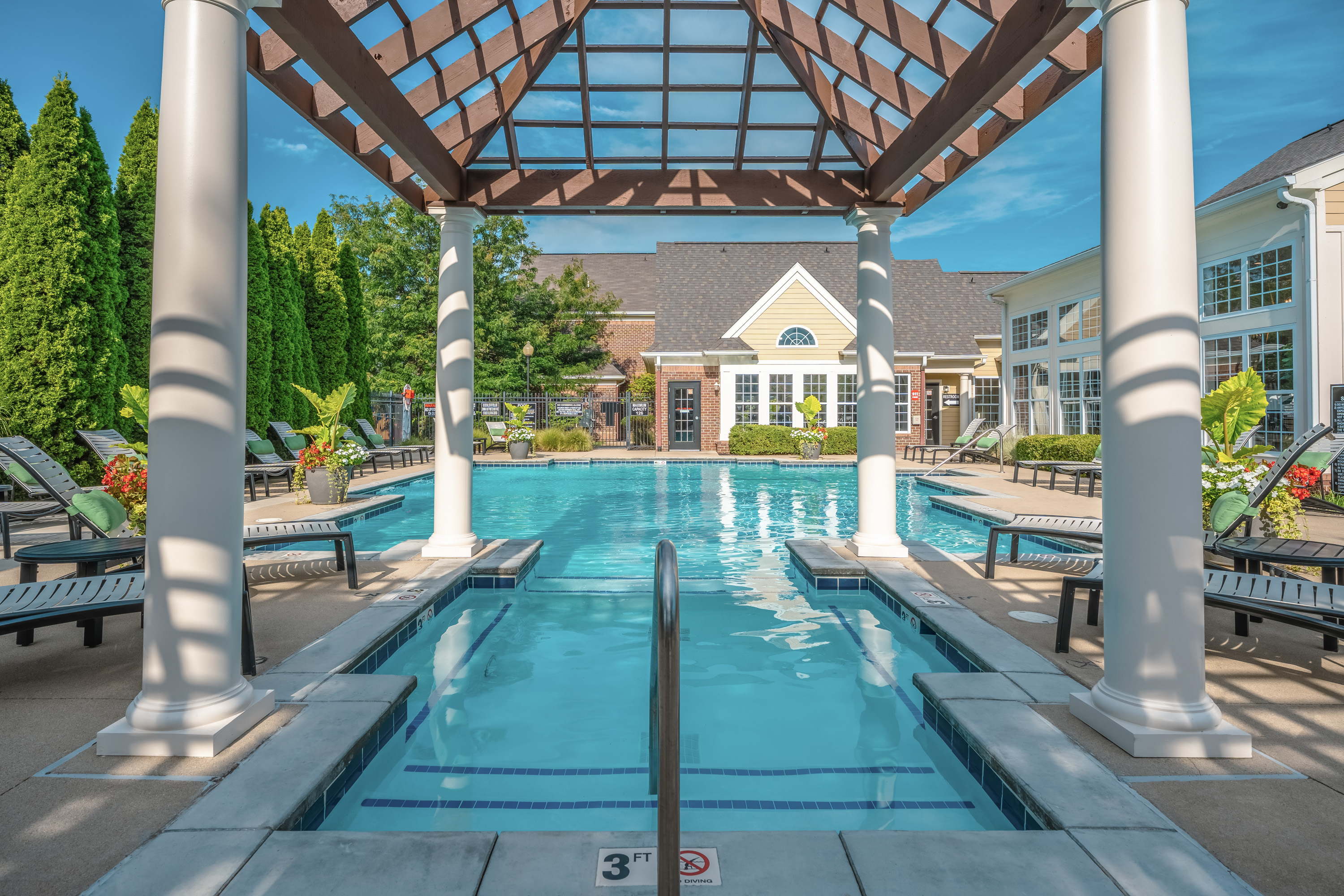 Pool at Alexandria of Carmel Apartments (6 of 6)
