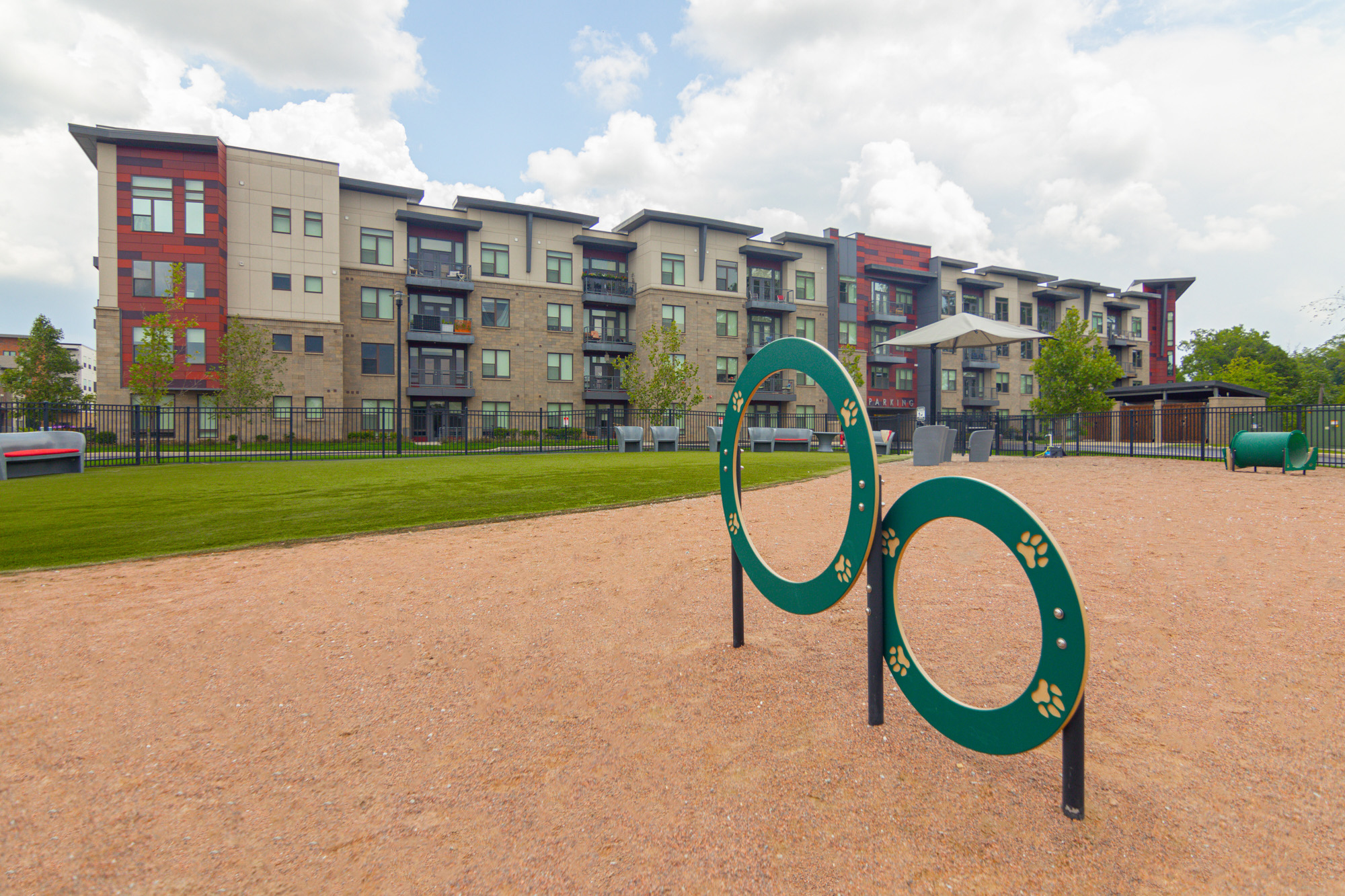 Dog park at Avant
