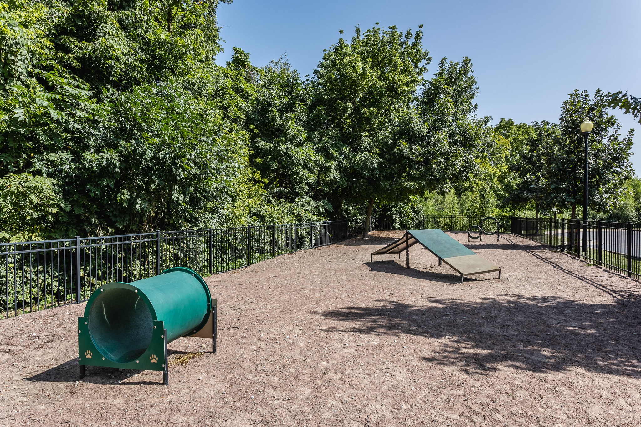 Dog park at Bella Vista Apartments