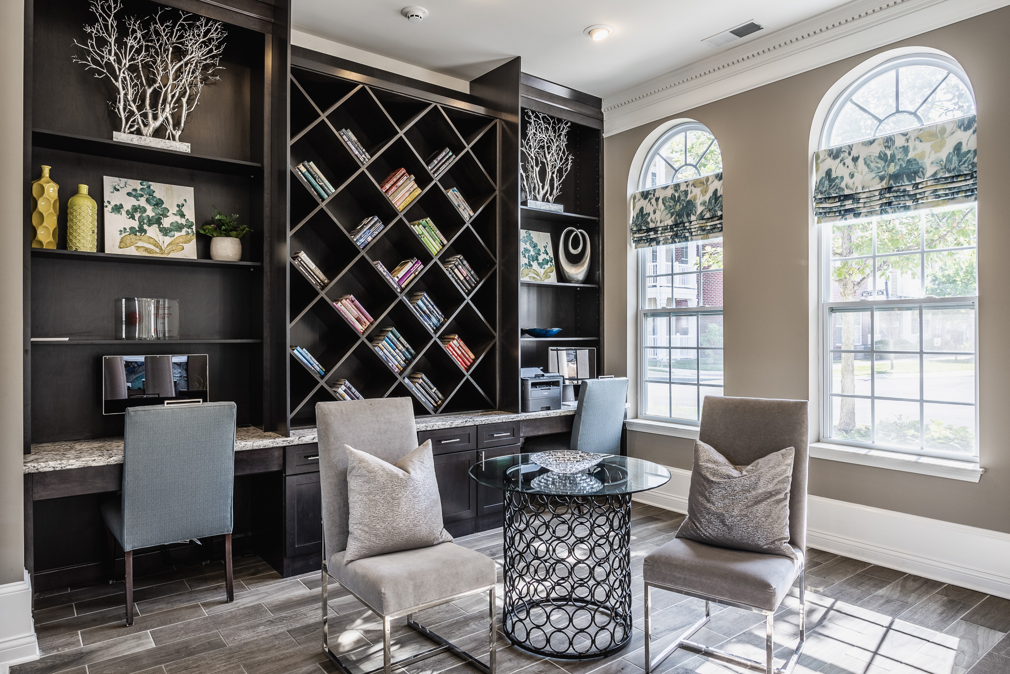 Work space at Bella Vista Apartments