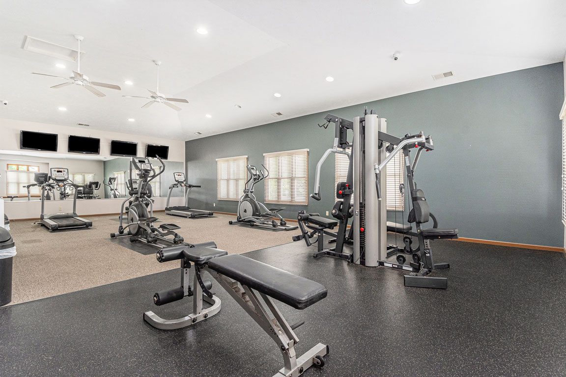 Gym at Colonial Pointe at Fairview Apartments (1 of 2)